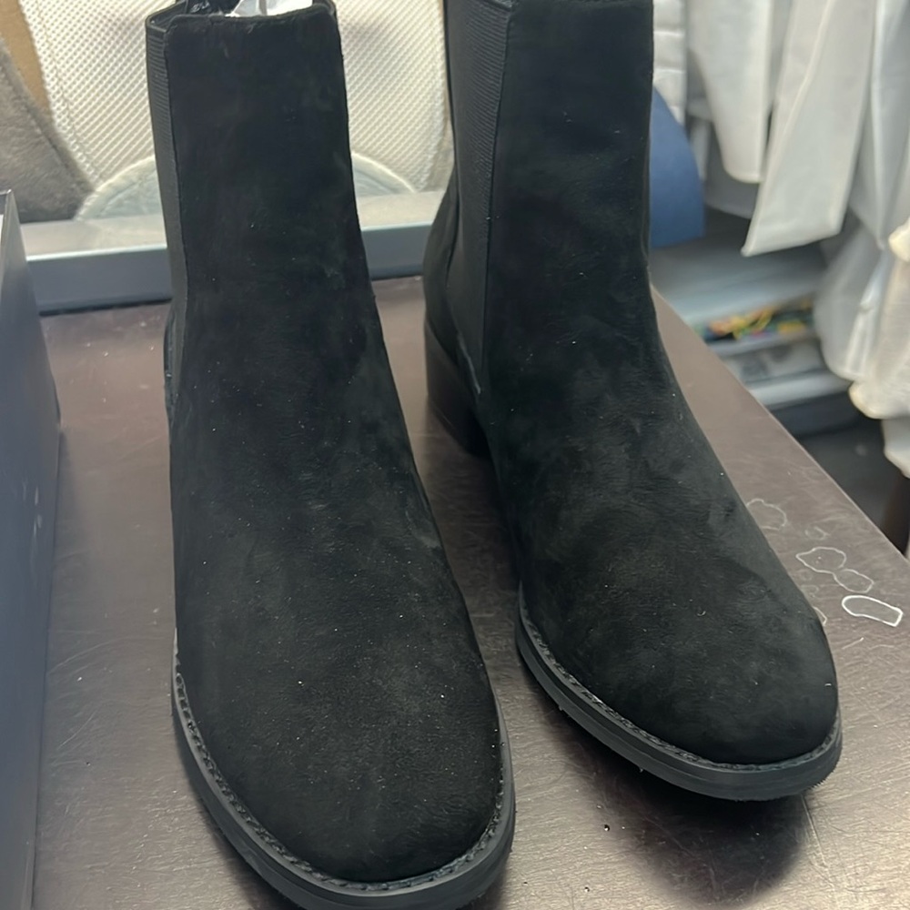 Maud Frizon Leather Boots 40 - Picture 3 of 15